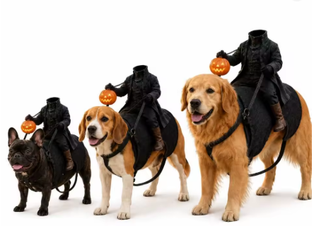Headless Horeseman Haloween Costume
